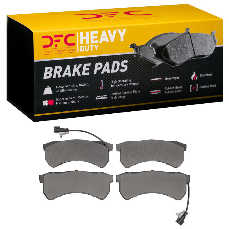 DFC 16-24 Freightliner MT35 Front/Rear Heavy Duty Pads - Semi Metallic
