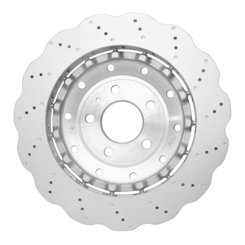 DFC 14-24 Audi R8 Rear Drilled Hi-Carbon Alloy Geomet Coated Rotor