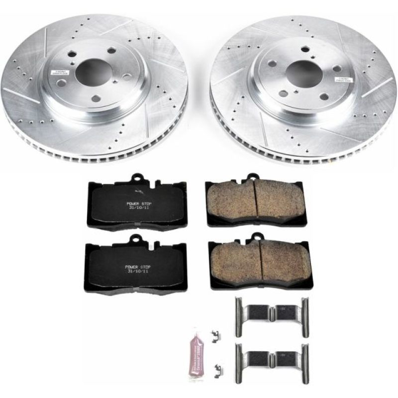 PowerStop Power Stop 01-06 Lexus LS430 Front Z23 Evolution Sport Brake Kit