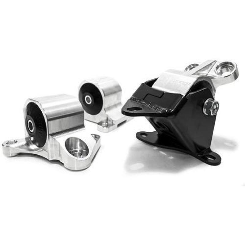 Innovative Mounts Innovative 96-00 Civic B/D Series Silver Aluminum Mounts 95A Bushings (2 Bolt)