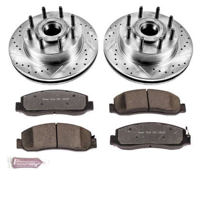 PowerStop Power Stop 10-11 Ford F-350 Super Duty Front Z36 Truck & Tow Brake Kit
