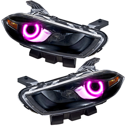 ORACLE Lighting Oracle Dodge Dart 13-16 Halo Kit - ColorSHIFT w/ 2.0 Controller