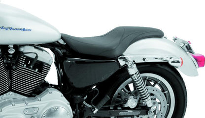 Mustang Motorcycle Mustang 04-21 Harley Sportster Tripper Fastback 1PC Seat - Black