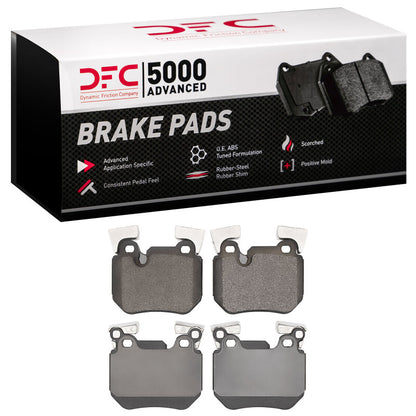 DFC 06-13 BMW 135IS Rear 5000 Advanced Low Metallic Brake Pads