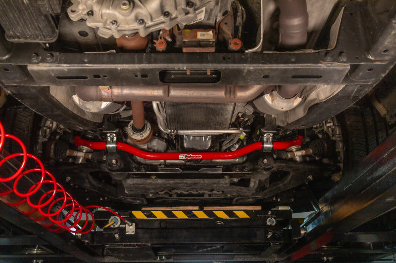 UMI Performance 21-24 Ford F-150 1 3/8in Solid Front Sway Bar - Red