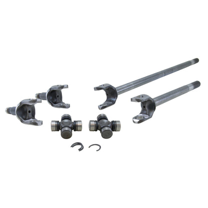 Yukon Gear & Axle Yukon Gear 4340 Chrome-Moly Replacement Axle Kit For 07-13 Dana 30 Front / Non-Rubicon JK