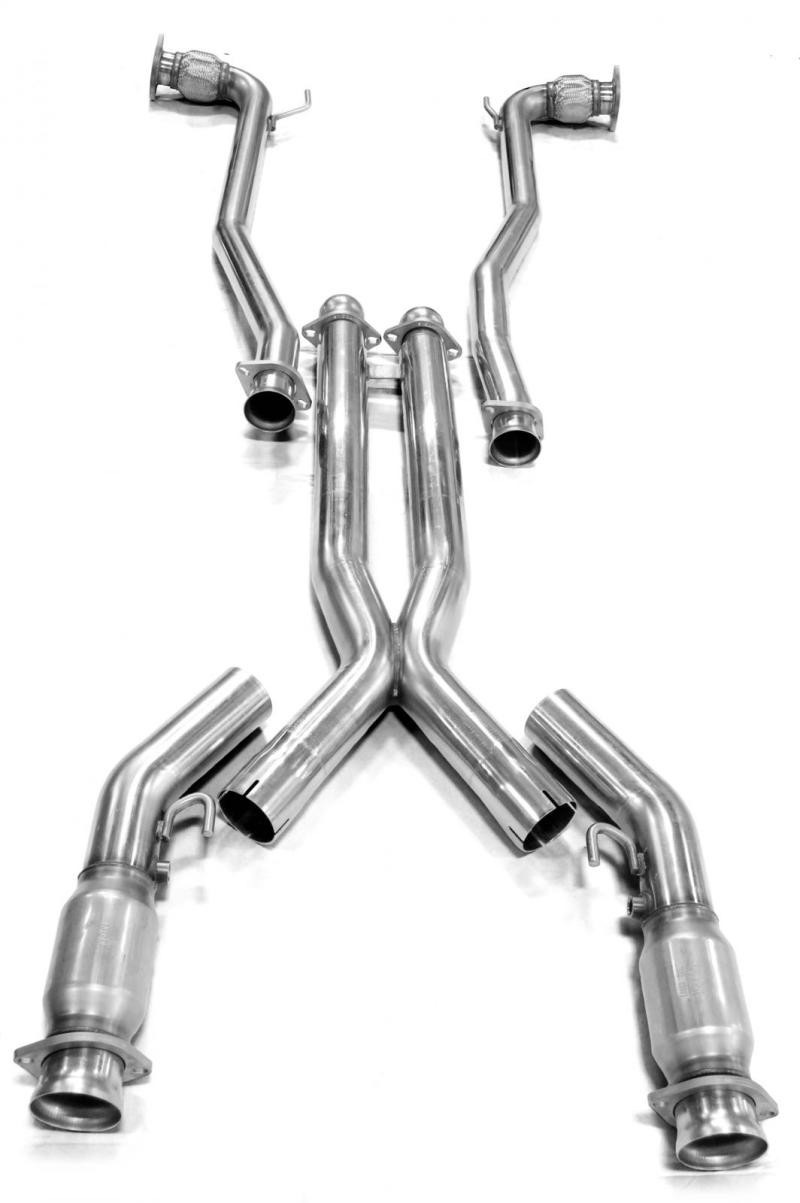 Kooks Headers Kooks 08-09 Pontiac G8 GT/GXP LS2/LS3 6.0L/6.2L 3in In x 2 1/2in OEM Out Cat X Pipe made in SS
