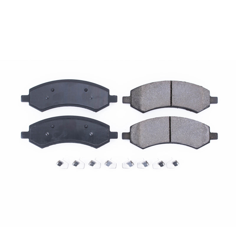 PowerStop Power Stop 2018 Jeep Wrangler JK Front Z17 Evolution Ceramic Brake Pads