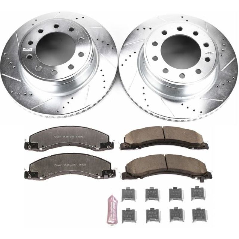 PowerStop Power Stop 11-18 Ram 5500 Front Z36 Truck & Tow Brake Kit