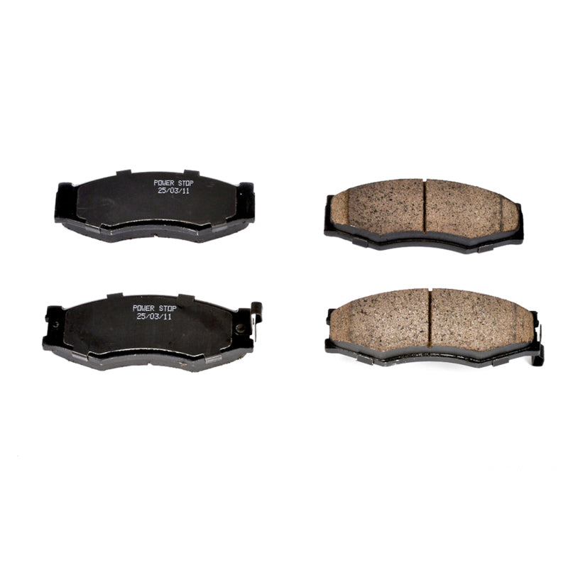 PowerStop Power Stop 90-92 Infiniti M30 Front Z16 Evolution Ceramic Brake Pads