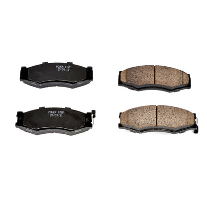 PowerStop Power Stop 90-92 Infiniti M30 Front Z16 Evolution Ceramic Brake Pads