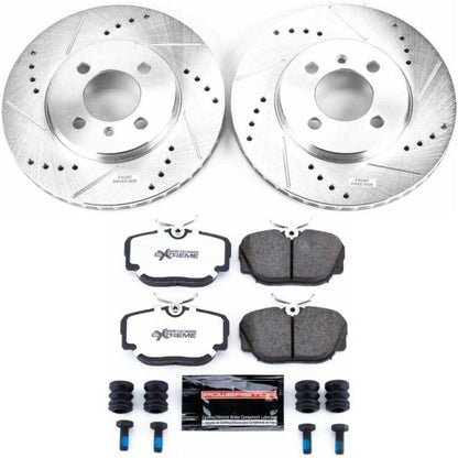 PowerStop Power Stop 91-92 BMW 318i Front Z36 Truck & Tow Brake Kit