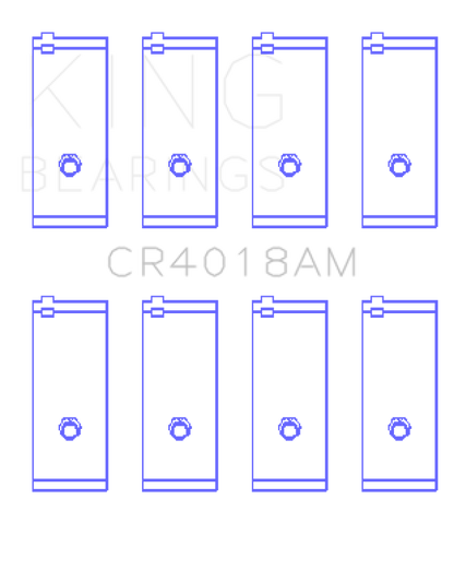 King Engine Bearings Toyota 1S/4S/2Selc/3Sfe/3Sgelc (Size +0.75mm) Connecting Rod Bearing Set