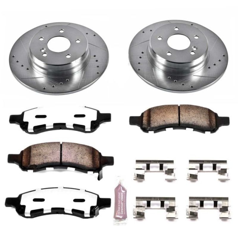 PowerStop Power Stop 06-07 Buick Rainier Front Z36 Truck & Tow Brake Kit
