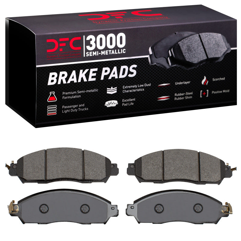 DFC 16-22 Nissan NP300 Frontier (Mexico) Front 3000 Semi-Metallic Brake Pads