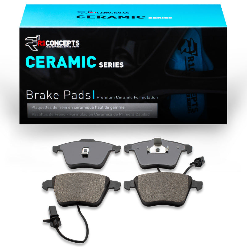 R1 Concepts R1 01-05 Audi A6 Quattro Front Ceramic Brake Pads