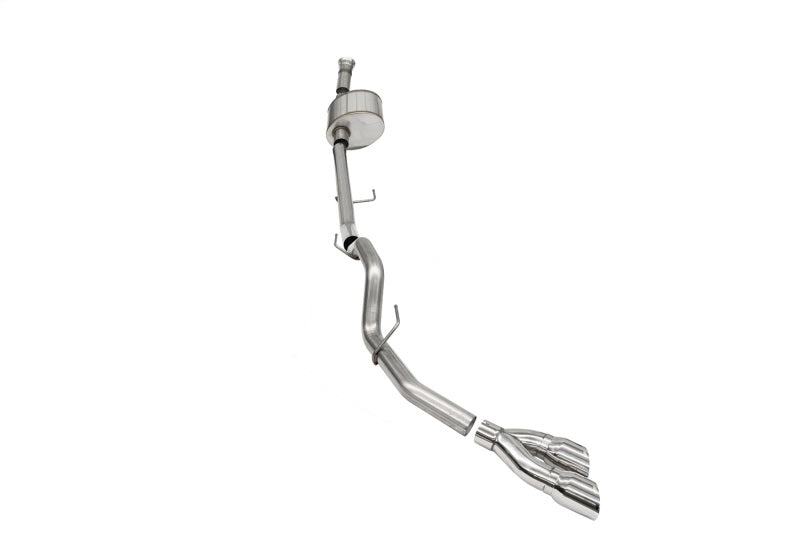 CORSA Performance Corsa 2021-2025 Ford F-150 Regular Cab/ 8in Bed 5.0L V8 Xtreme Cat-Back Single Side Exit-Polished
