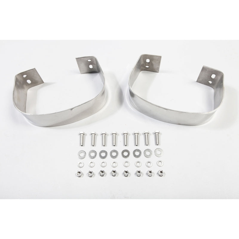 Rugged Ridge 76-95 Jeep CJ / Jeep Wrangler Stainless Steel Rear Bumperettes