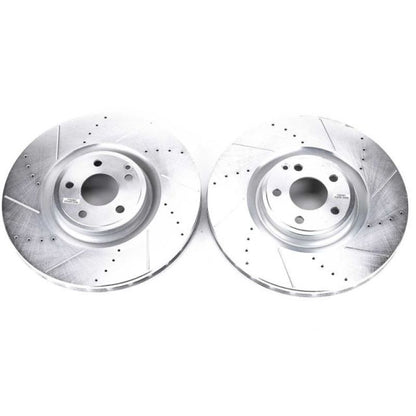 PowerStop Power Stop 12-18 Mercedes-Benz CLS550 Front Drilled & Slotted Rotor - Pair