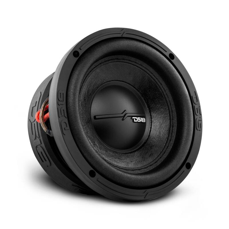 DS18 6.5in 300 Watts RMS 2 ohm DVC ZR Subwoofer