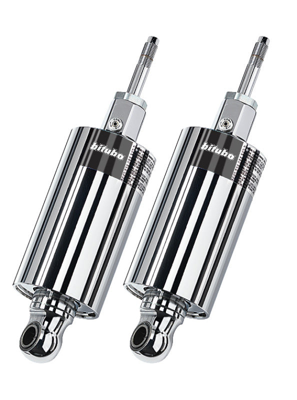 Bitubo Suspension Bitubo HMG1 Twinshocks Adjustable: Spring Preload, Compression, Length, Black Spring