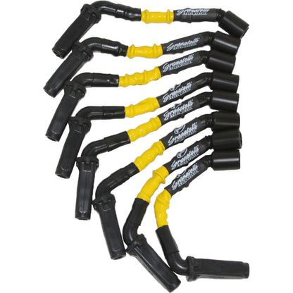 Granatelli Motor Sports Granatelli 99-23 GM 6.0L/6.2L LS2/LS3/LSA/LS7/LS9 Hi-Perf Coil-Near-Plug Wire Conn Kit w/Ylw Jacket