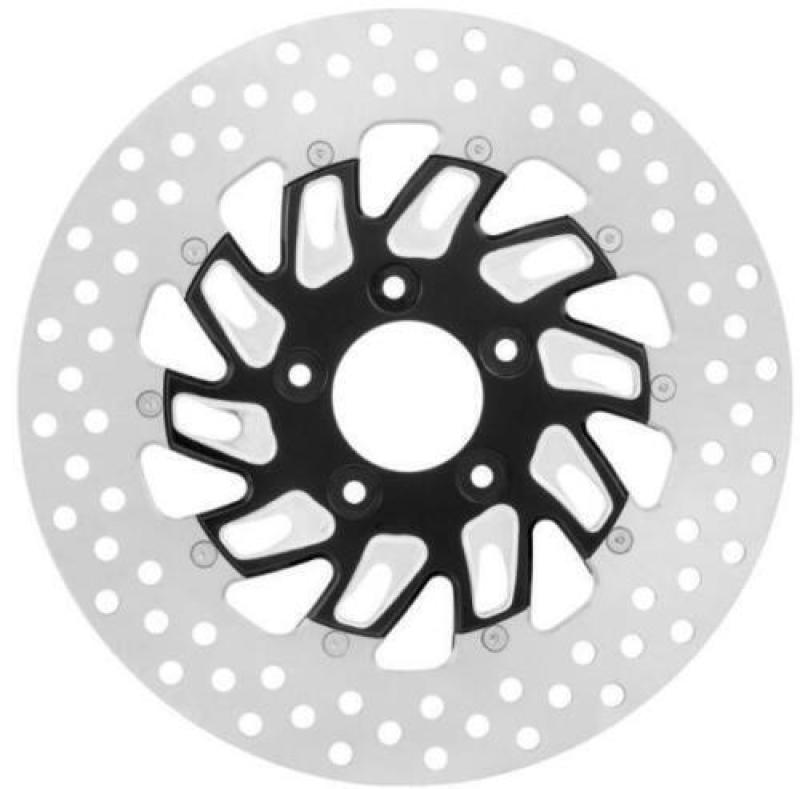 Performance Machine Disc/Carr 11.8 Supra Rear Left - Contrast Cut Platinum