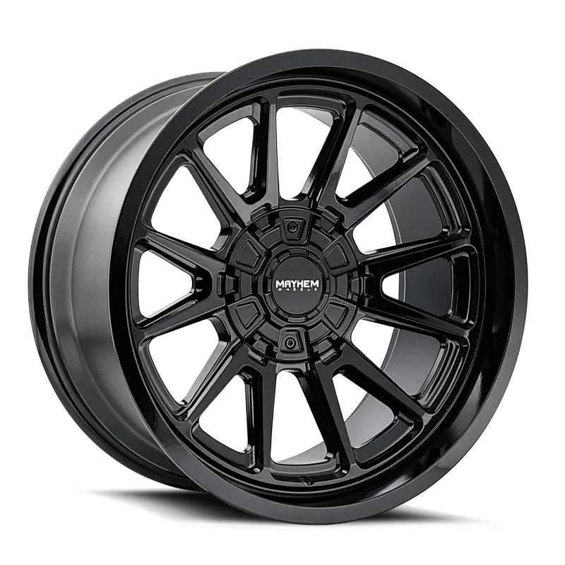 Mayhem 8116 Intrepid 18x9 6-135/6x139.7 -12mm Offset 106mm Hub - Gloss Black