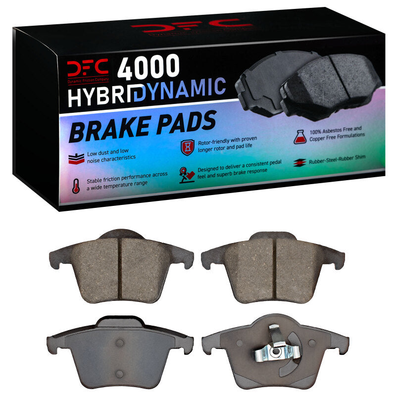 DFC 03-14 Volvo XC90 Rear 4000 Hybridynamic Brake Pads