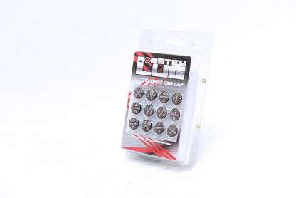 Wheel Mate Monster Lug Nut Caps - Green 14x1.50