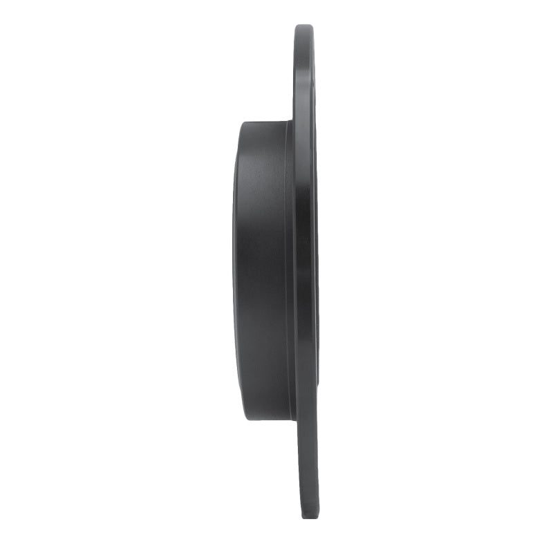 R1 Concepts R1 09-14 Mini Cooper (Excl Clubman) Rear Left Drilled & Slotted Black Brake Rotor