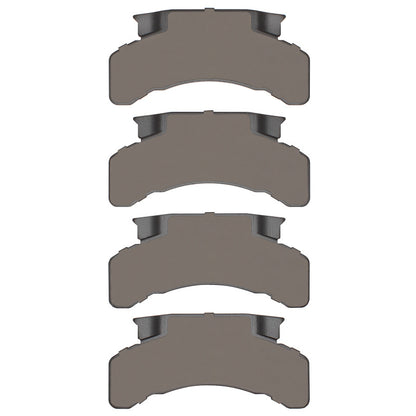 DFC 79-12 Beaver Motorcoach Monterey Rear/Front 5000 Advanced Semi Metallic Brake Pads