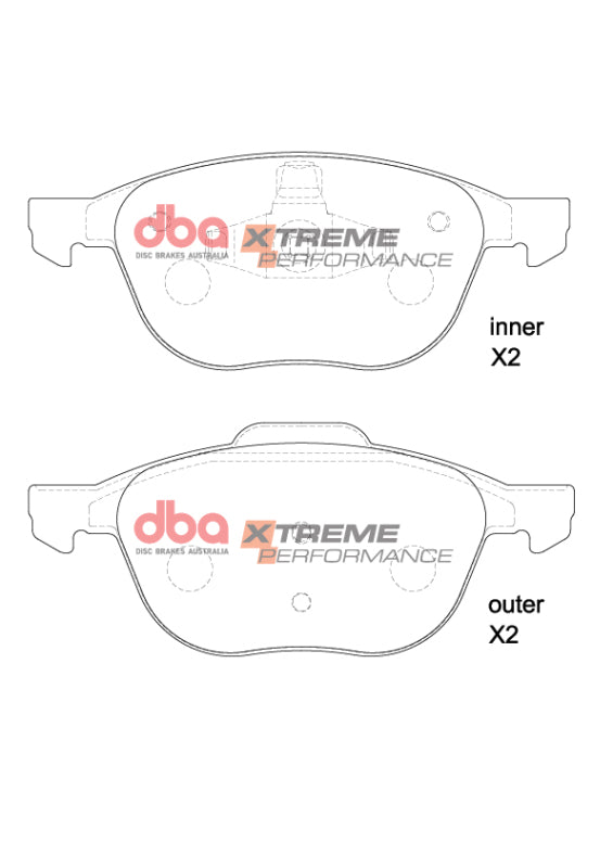 DBA 04-13 Mazda 3 (BK/BL) XP Performance Front Brake Pads