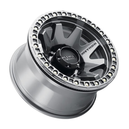 Method Wheels Method MR108 17x9 -44mm Offset 8x6.5 130.81mm CB Gloss Titanium w/BH-H24125-38 Wheel