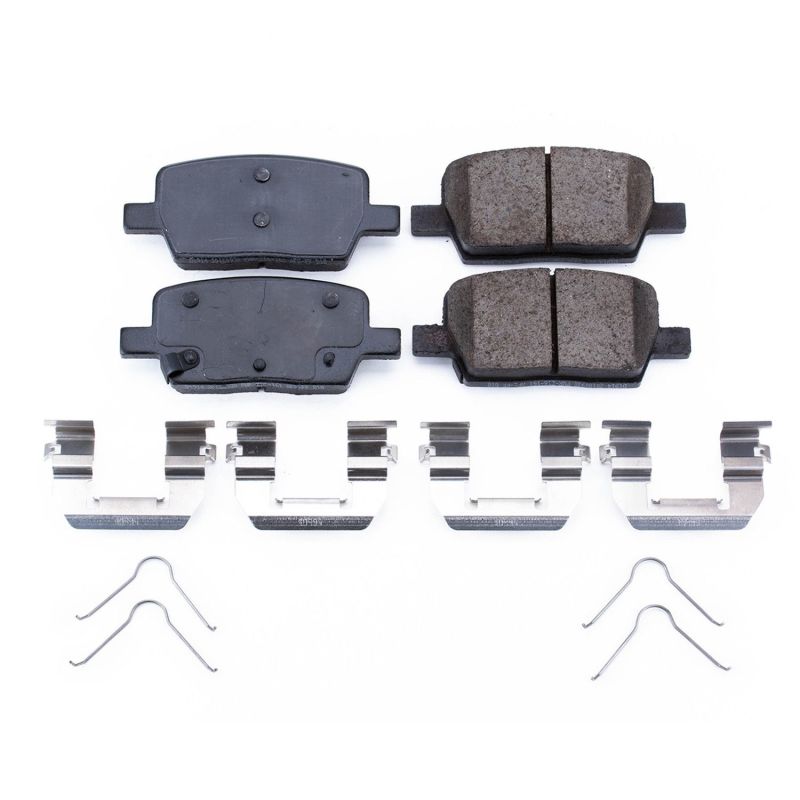 PowerStop Power Stop 18-19 Buick Enclave Rear Z17 Evolution Ceramic Brake Pads w/Hardware