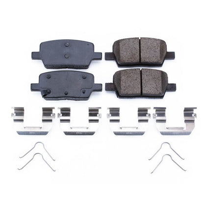 PowerStop Power Stop 18-19 Buick Enclave Rear Z17 Evolution Ceramic Brake Pads w/Hardware