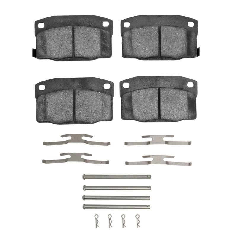 R1 Concepts R1 88-93 Pontiac LeMans Front Semi Met Pads & Hardware Kit