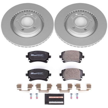 PowerStop Power Stop 04-09 Audi S4 Rear Euro-Stop Brake Kit