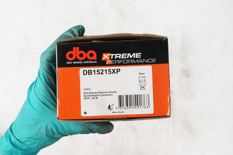 DBA 2016+ Alfa Romeo Giulia Quadrifoglio XP Performance Rear Brake Pads