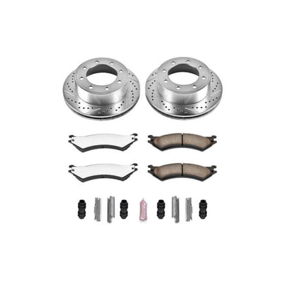 PowerStop Power Stop 2007 Ford E-150 Rear Z36 Truck & Tow Brake Kit