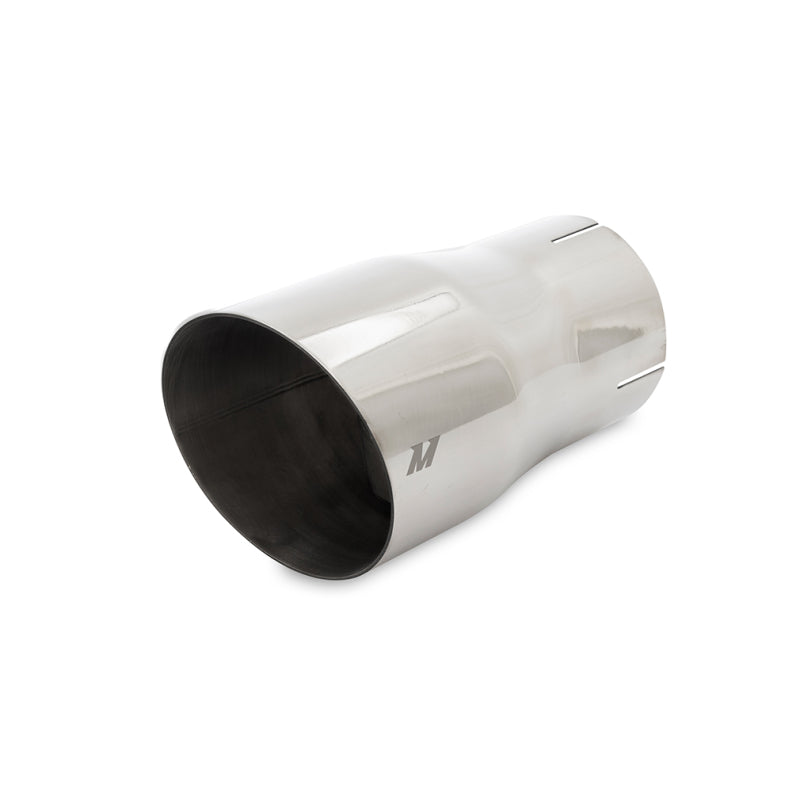 Mishimoto Clamp-On Single Wall Exhaust Tip 5in Outlet - Polished