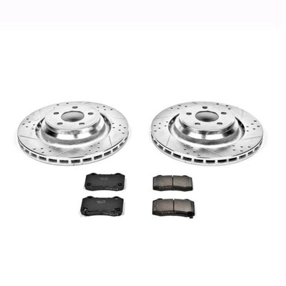 PowerStop Power Stop 05-10 Chrysler 300 Rear Z23 Evolution Sport Brake Kit
