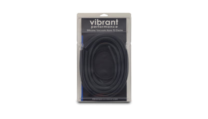 Vibrant Silicon vac Hose Pit Kit Blk 5ft- 1/8in 10ft- 5/32in 4ft- 3/16in 4ft- 1/4in 2ft-3/8in
