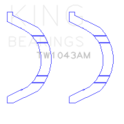 King Engine Bearings Nissan HR15 / 16DE Thrust Washer Set