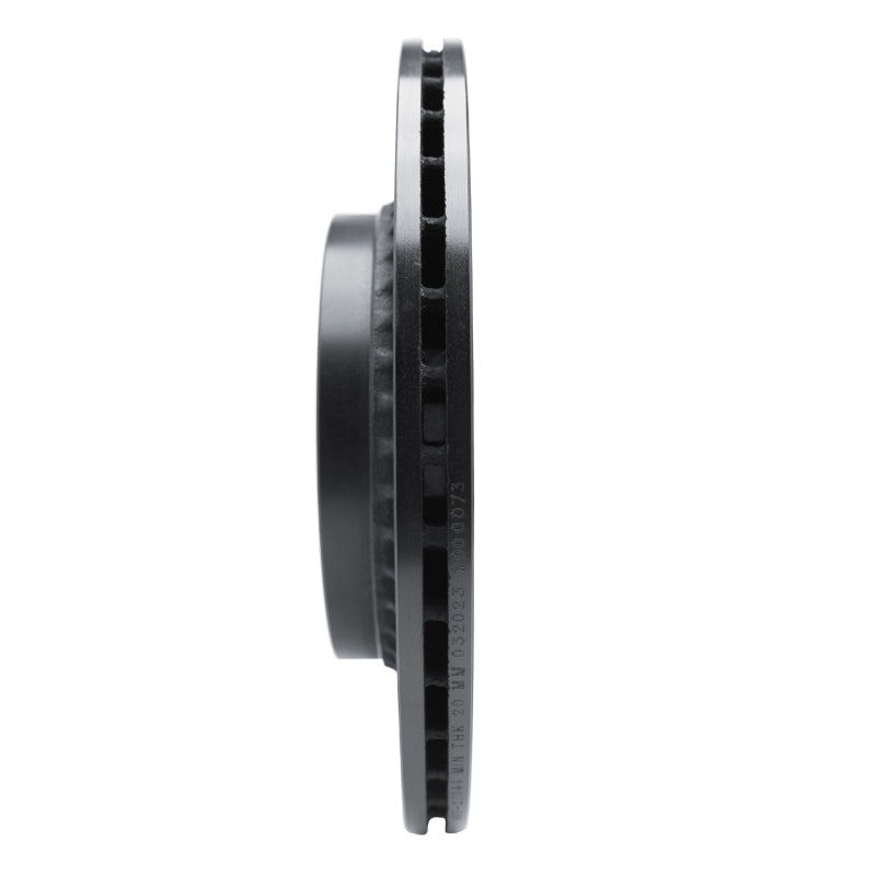 R1 Concepts R1 10-17 Volvo XC60 Rear Left Drilled & Slotted Black Brake Rotor