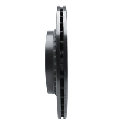 R1 Concepts R1 10-17 Volvo XC60 Rear Left Drilled & Slotted Black Brake Rotor