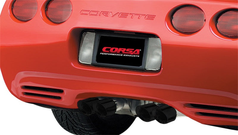 CORSA Performance Corsa 1997-2004 Chevrolet Corvette C5 Z06 5.7L V8 Black Xtreme Cat-Back + XO Exhaust