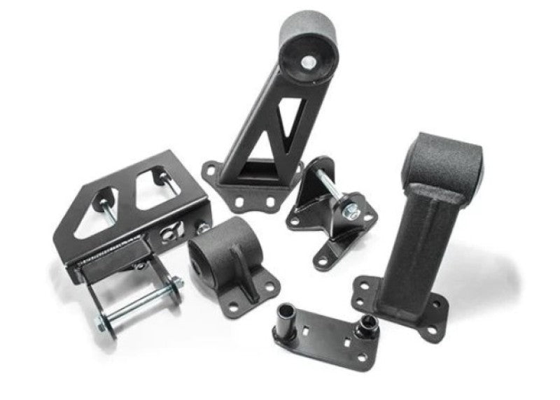 Innovative Mounts Innovative 94-01 Integra J-Series Black Steel Mounts 95A Bushings