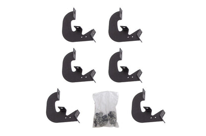 Dee Zee 19-23 Chevrolet Silverado Running Board Hex Side Step Bracket Kit