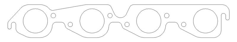 Cometic Gasket Cometic Chevy Mark-IV GM Gen-V/VI BB V8 .064in ArmorCore Exhaust Mani Gasket Set-2.015in Round Port